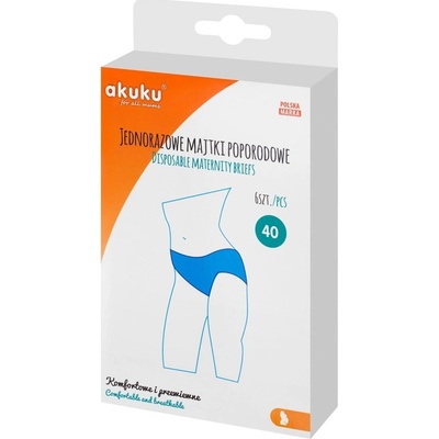 Jednorázové nohavičky dámske 6 ks