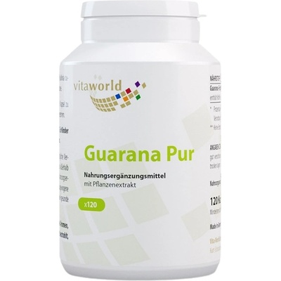 vitaworld Guarana Pur 500 mg [120 капсули]