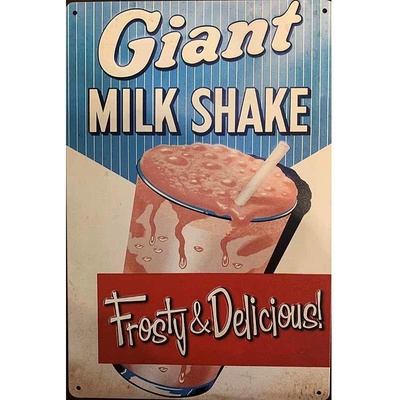 Ceduľa Giant Milk Shake