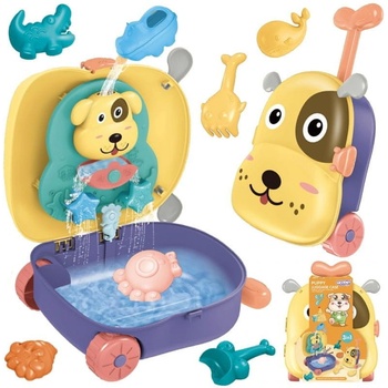 Woopie Sand Set 3v1 Kufrík pre psa + hračka do vody