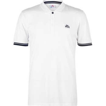Lonsdale Jersey Polo Shirt Mens white/Navy