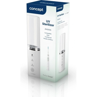 Concept ZK0005 UV Perfect Smile UV sterilizátor zub.kart. – Zboží Dáma