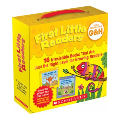 First Little Readers: Guided Reading Levels G & H Parent Pack: 16 Irresistible Books That Are Just the Right Level for Growing Readers