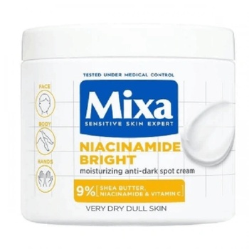 Крем за тяло Mixa Niacinamide Bright 400мл