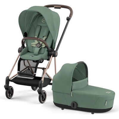 CYBEX kombinovaný Mios 3.0 Rosegold Leaf Green Platinum 2023