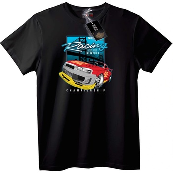 NOONEBRAND Тениска Автомобилен Шампионат - 2XL, Black