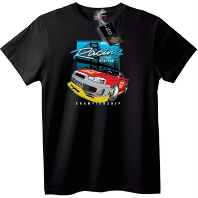 NOONEBRAND Тениска Автомобилен Шампионат - 2XL, Black
