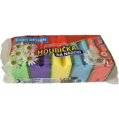 Smart DESIGN kuchynské hubky 5 ks