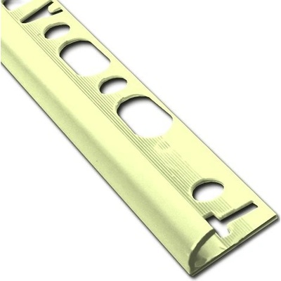Ukončovací lišta profil na obklady PVC 10 mm vanilka