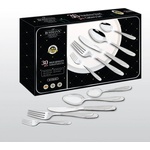 BOHMANN Комплект прибори за хранене Bohmann BP A30-SM, Кутия, 30 бр, Инокс (BP A30-SM)