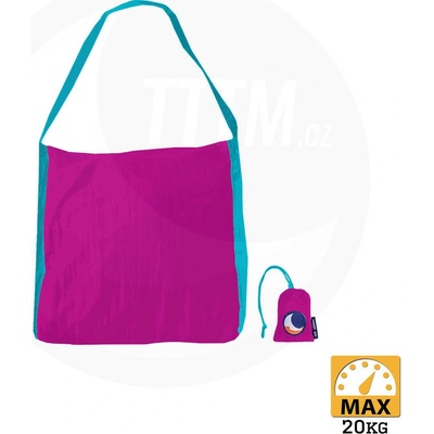 Ticket to the moon MARKET BAG - TAŠKA - RŮŽOVÁ/TYRKYSOVÁ TMMB2114