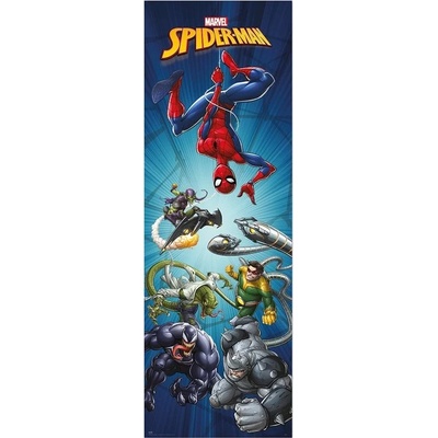 Plakát na dveře Marvel Spiderman