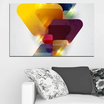 Vivid Home Декоративни панели Vivid Home от 1 част, Абстракция, PVC, 35x25 см, №0284