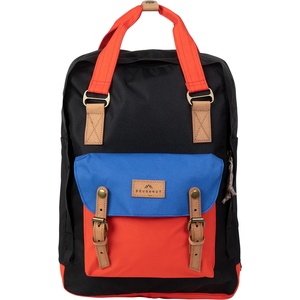 Doughnut Дневна раница Doughnut Macaroon Large Reborn Backpack 20 Daypack - Black / Grapefruit - размер One Size (502-8327-1011)