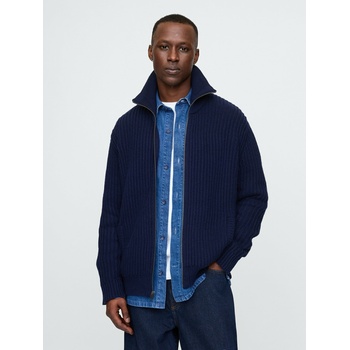 GAP Рипсена жилетка с цип GAP GAP | Sin | МЪЖЕ | XS