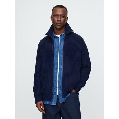 GAP Рипсена жилетка с цип GAP GAP | Sin | МЪЖЕ | XS