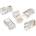 Gembird RJ45 CAT6 8P8C LAN щепсел с позлатено покритие, 50 бр. в торба (50db/cs) PLUG6SP/50 (PLUG6SP/50)