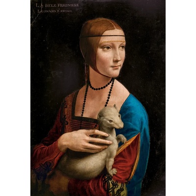 CASTORLAND Art Collection Dáma s hranostajem 1000 dielov