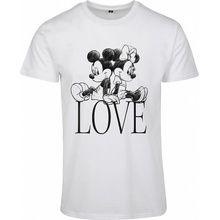 Mickey Mouse tričko Minnie Loves Mickey Girly White dámské