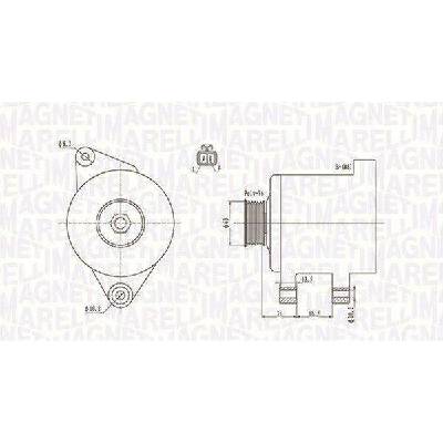 Generátor MAGNETI MARELLI 063732017010