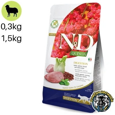 Farmina ND CAT QUINOA adult digestion lamb 1,5 kg