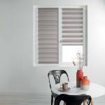 douceur d'intérieur Светлокафява текстилна ролетна щора ден и нощ 60x90 cm Daynight - douceur d'intérieur (1950003)
