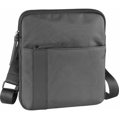 Bugatti pánská Crossbody taška Domani střední šedá