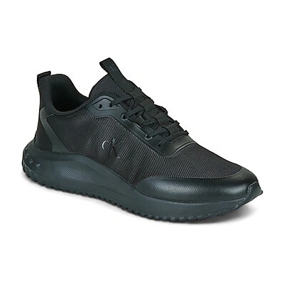 Calvin Klein Jeans Sneakersy Eva Runner Low Lace Ml Mix YM0YM00968 Čierna