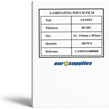 EUROSUPPLIES A4/160 lesklé - balení 100 ks
