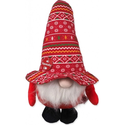 PLACEK Dog Fantasy Winter Tale trpaslík pískací červený 30cm