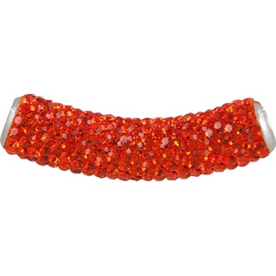Klimm Přívěsek průvlek trubička se Swarovski Elements Padparadscha vs 10E00PADPARADSCHA XX