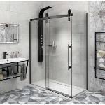 SAPHO Volcano - Душ кабина 180x80 см, вариант L/P, прозрачно стъкло/матово черно GV1418GV3480 (GV1418GV3480)