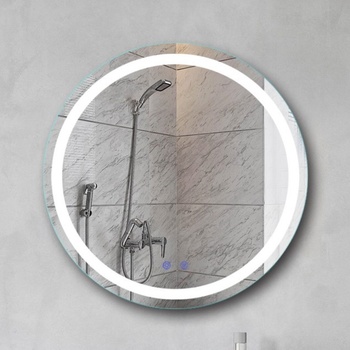 Brilagi Brilagi-LED димируемо опушено огледало с подсветка и подгряване AVA ECO LED/11, 5W/230V Ø60 cm IP44 (BG2883)