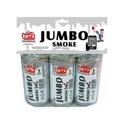 Dýmovnice Jumbo smoke Bílá 3 ks 16 3 trhací pojistka