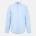 HUGO BOSS Риза Boss Men's H Liam Black Long Sleeve Plain Shirt - Lt Pas Blue 450