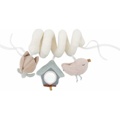 ΩJOLLEIN Lovely Birds Pram Chain kontrastná závesná hračka 0m+ 1 ks