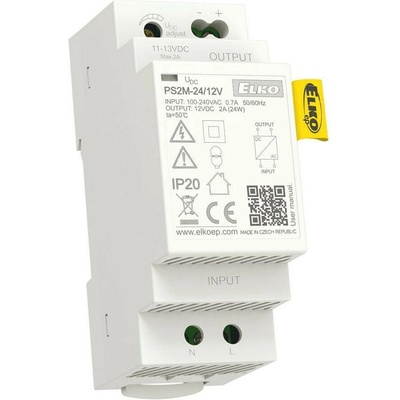 Spínaný stabilizovaný napájecí zdroj PS2M-24/12V ELKO EP 8595188180498