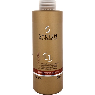 Wella LuxeOil šampon pro snadné rozčesání vlasů 1000 ml