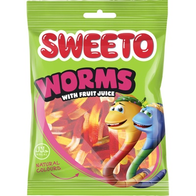 Sweeto Worms želé červíci s ovocnou příchutí 80 g