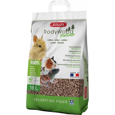 Zolux Podstielka RodyWood Pellets 18 l