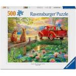 Ravensburger Пъзел Ravensburger от 500 части - Лятна любов (12001847)