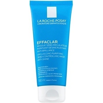 La Roche Posay Effaclar čistící maska pro redukci kožního mazu a minimalizaci pórů Paraben Free 100 ml