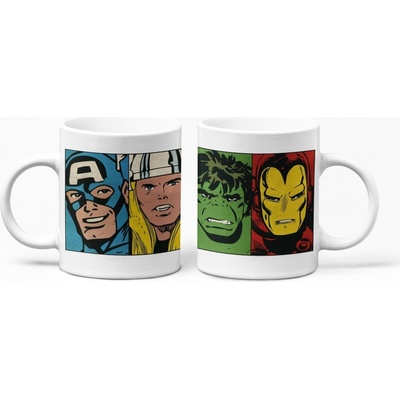 Marvel Hrnček Faces 330 ml