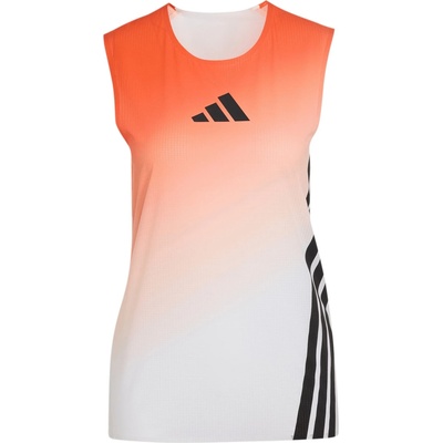 adidas Terrex Дамска тениска adidas Terrex Women's XPR Pro Tank Running shirt - White / Semi Impact Orange (916-5724-0112)