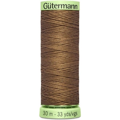 Nit PES Gütermann JEANS - extra silná 30 (30m) barva 180 - hnědá