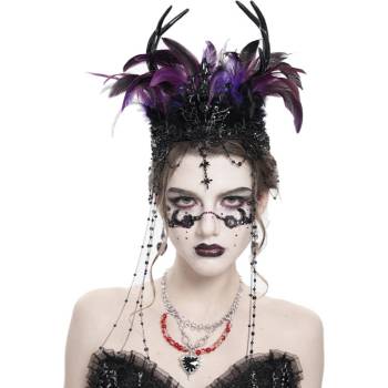 Devil fashion корона DEVIL FASHION - Gothic - Black and Purple - EAS033
