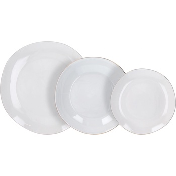 Tognana Комплект за хранене delphi filo oro, 18 части, бяло (dh070186206a)