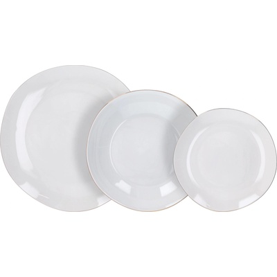 Tognana Комплект за хранене delphi filo oro, 18 части, бяло (dh070186206a)