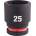 Milwaukee 1/2" 25mm 1db (4932480319)