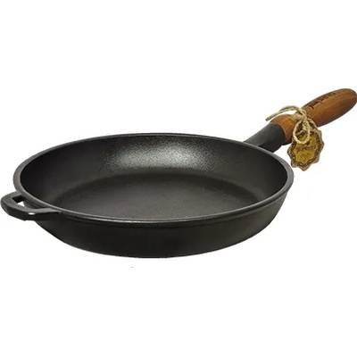 Maysternya Чугунен тиган с дървена дръжка ф24хh4cm (Т302) (0147162)